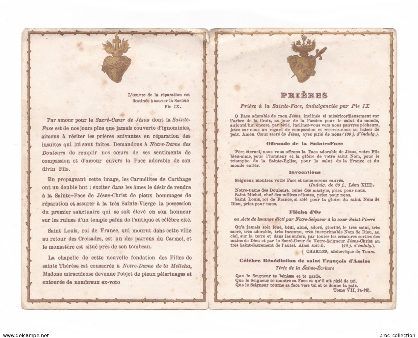 Croisade De Prières Et De Charité En L'honneur De La Sainte-Face, éd. L. Boulet - Devotion Images