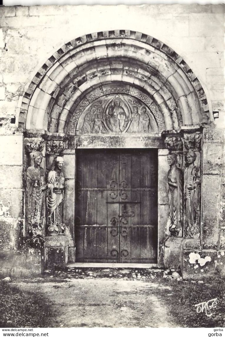 *CPSM - 31 - SAINT BERTRAND DE COMMINGES - VALCABRERE - Basilique St Just, Le Porche Roman - Saint Bertrand De Comminges