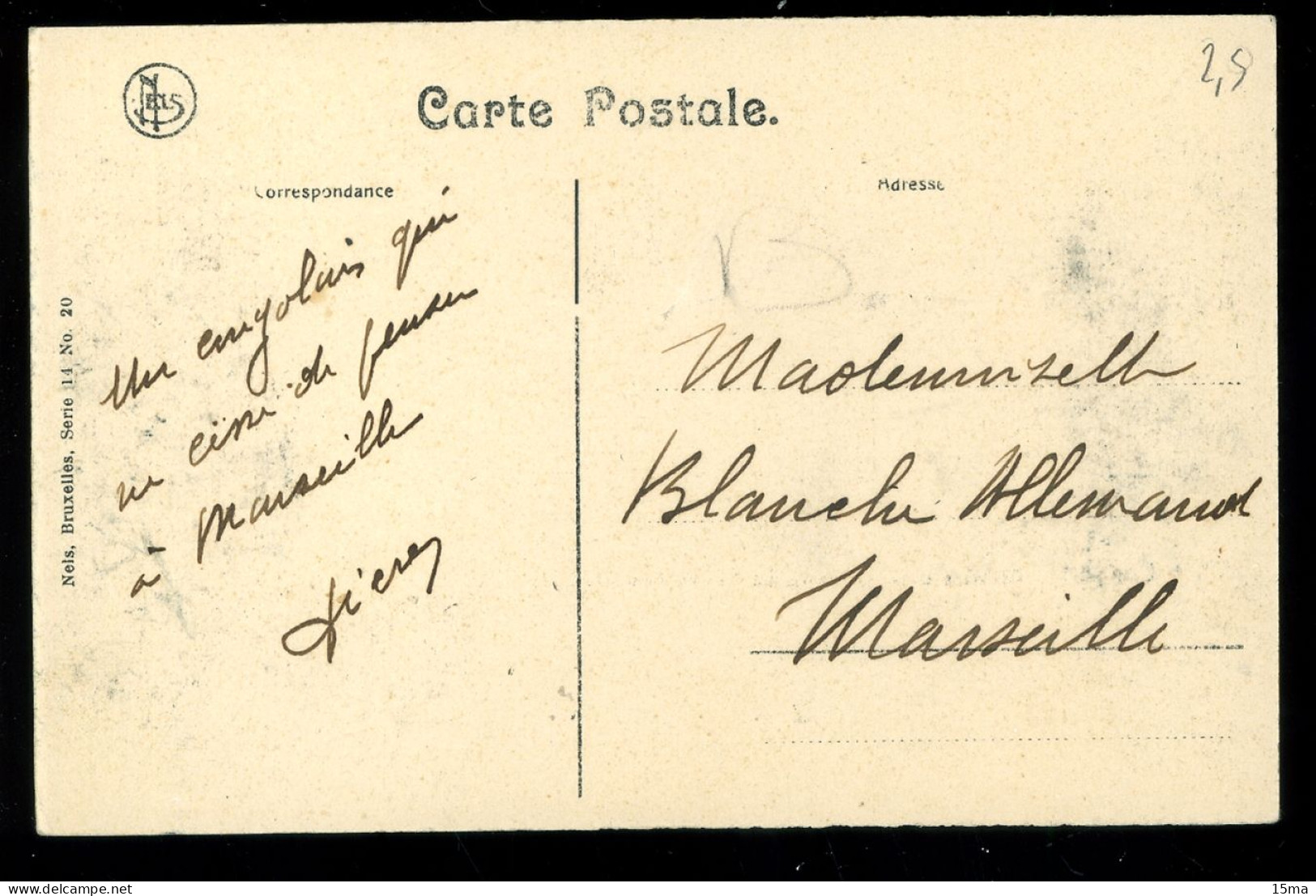 Congo Pêcheurs Dans Les Rapides En Face De Banzyville Nels 1911 - Französisch-Kongo