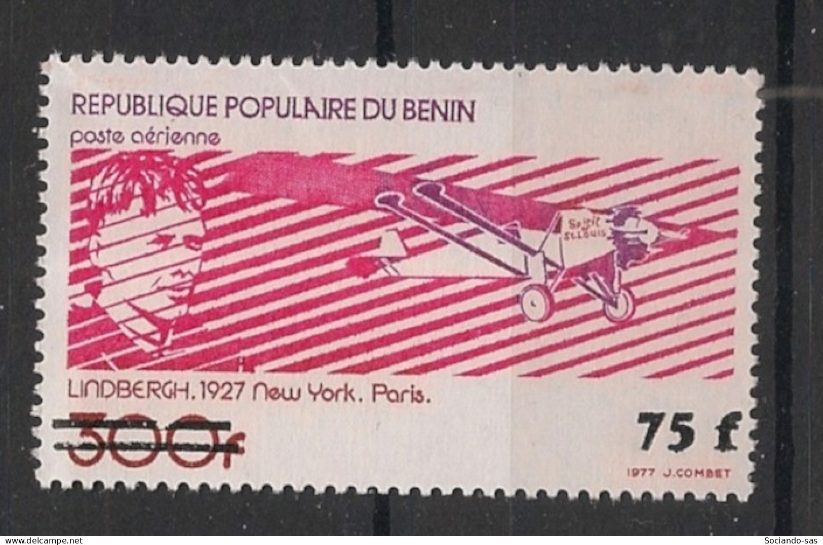 BENIN - 1985 - N°Mi. 391 - Lindbergh 75F / 300F - Neuf Luxe ** / MNH / Postfrisch - Benin – Dahomey (1960-...)