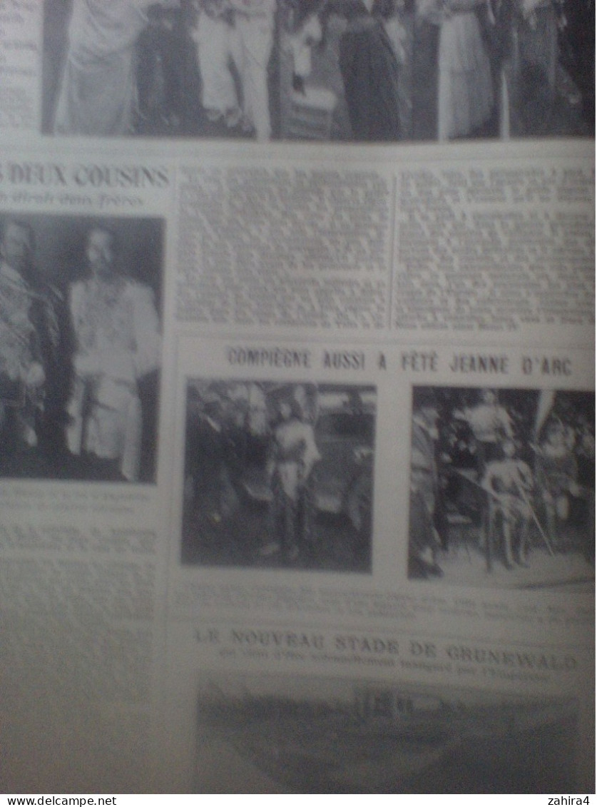 L'Actualité N°701 Mahmoud Chefket-Pacha Cyclisme P Guignard Tennis Chantilly Aviateur Brindejonc Tsar Russe Jeanne D'Arc - 1900 - 1949