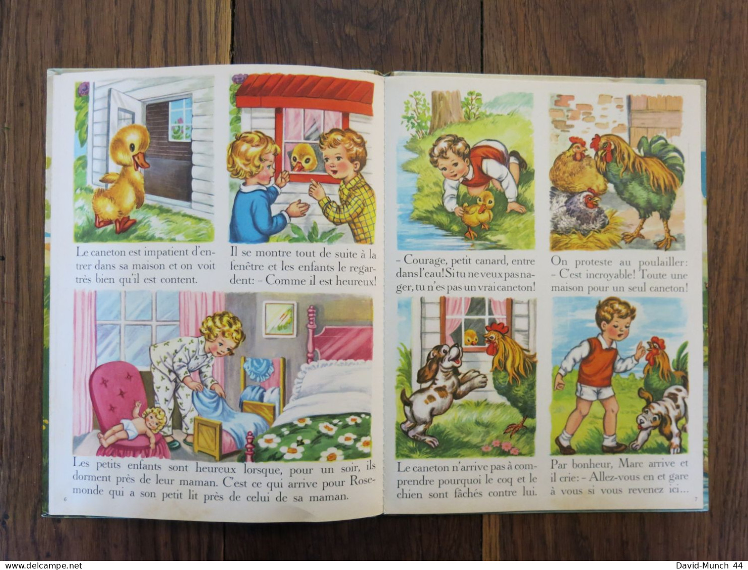 Courage, petit canard de Eva Montengon, illustrations de Mariapia. Editions Piccoli, Milan. 1961