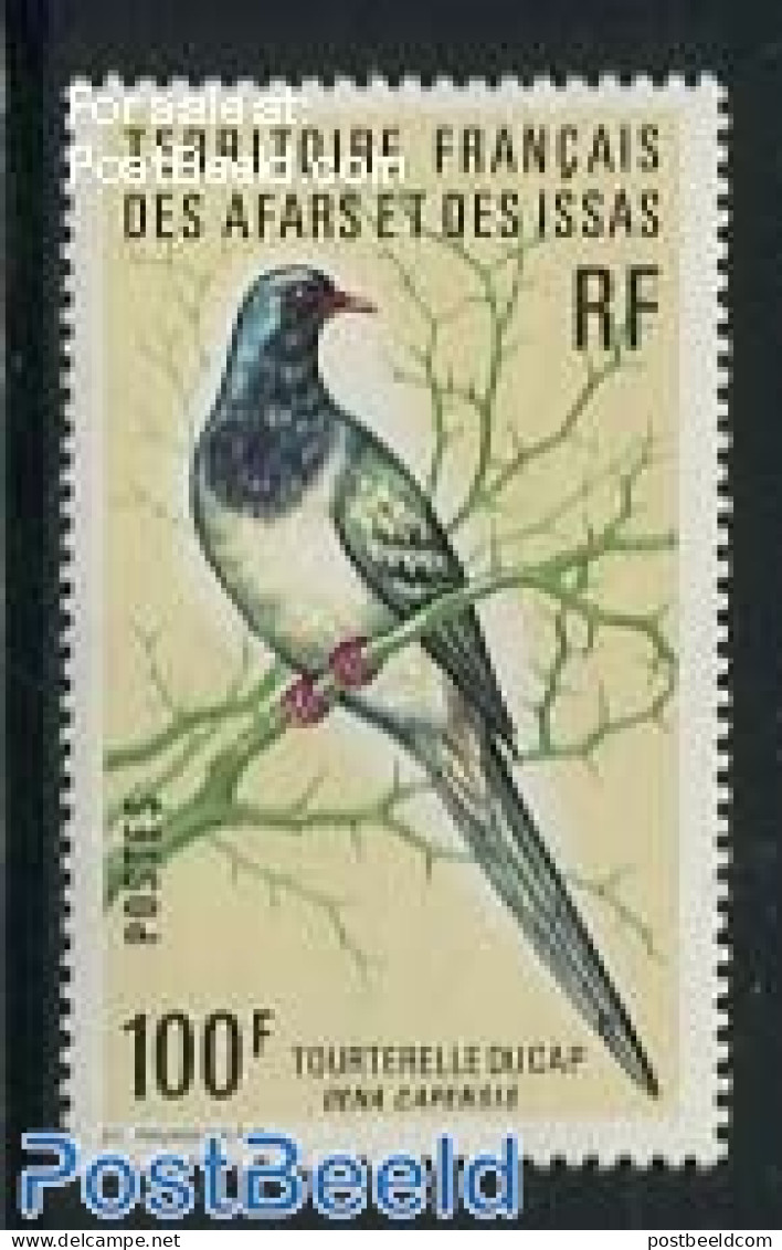Afars And Issas 1976 100Fr, Stamp Out Of Set, Mint NH, Nature - Birds - Ongebruikt