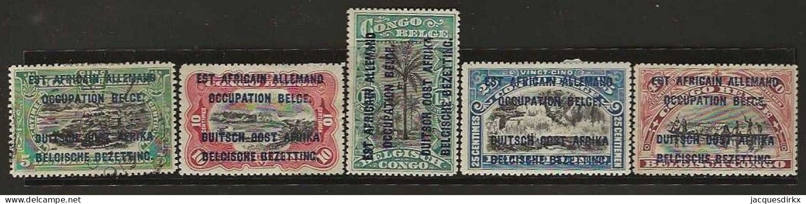 Ruanda-Urundi  .   OBP    .    28/32   .     *      .   Ongebruikt Met Gom  .   /   .   Neuf Avec Gomme - Unused Stamps
