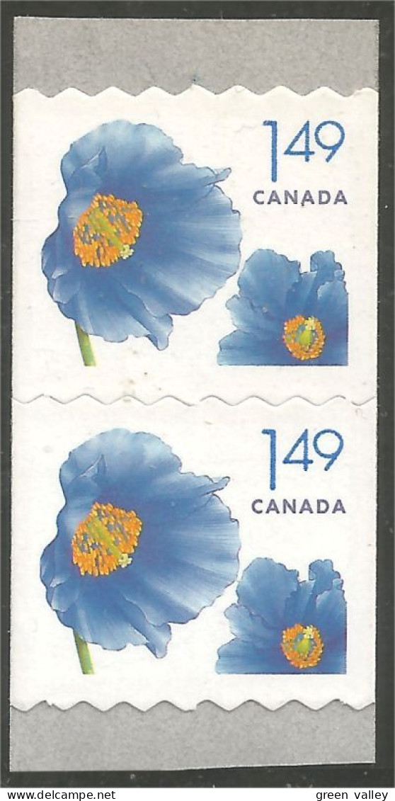 Canada Coquelicot Himalaya Blue Poppy MNH ** Neuf SC (c21-31p) - Neufs