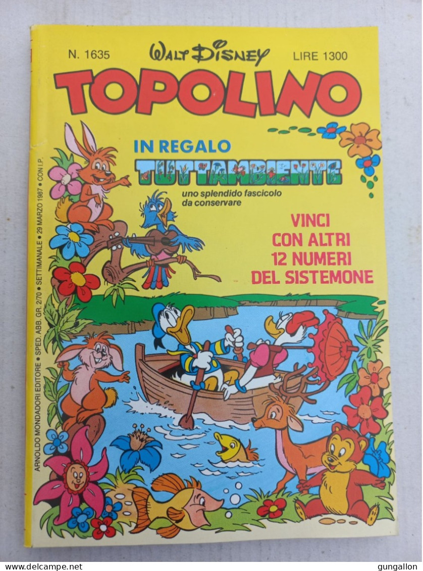 Topolino (Mondadori 1987) N. 1635 - Disney