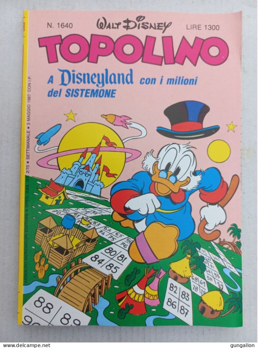 Topolino (Mondadori 1987) N. 1640 - Disney