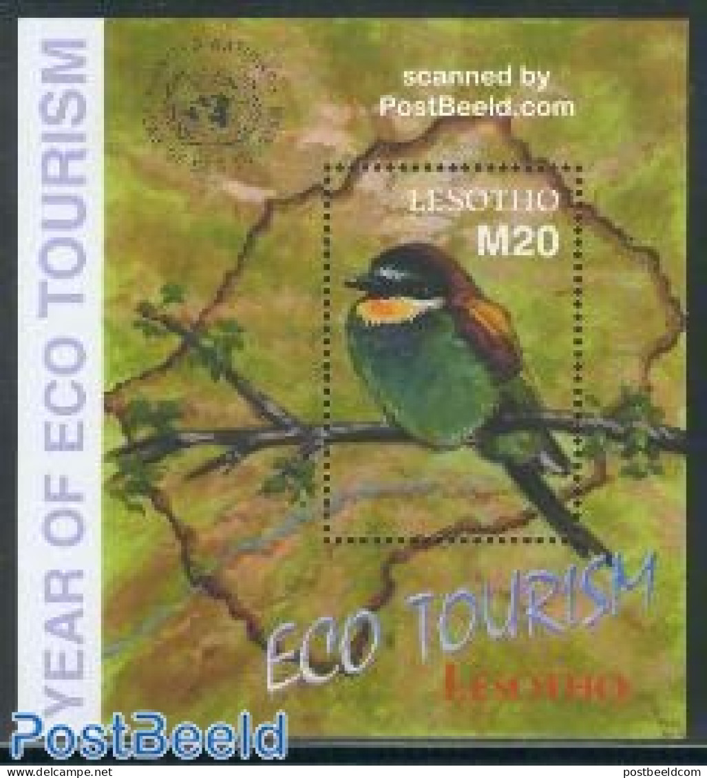 Lesotho 2002 Eco Tourism S/s, Mint NH, Nature - Birds - Lesotho (1966-...)