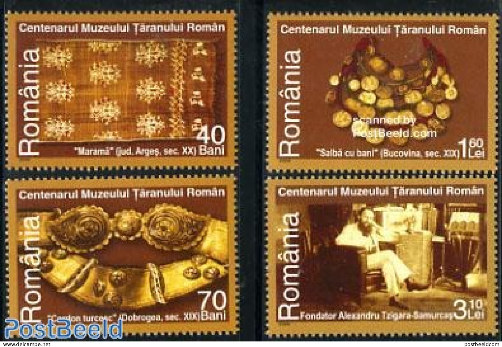 Romania 2006 Handicrafts Museum 4v, Mint NH, Art - Handicrafts - Museums - Unused Stamps