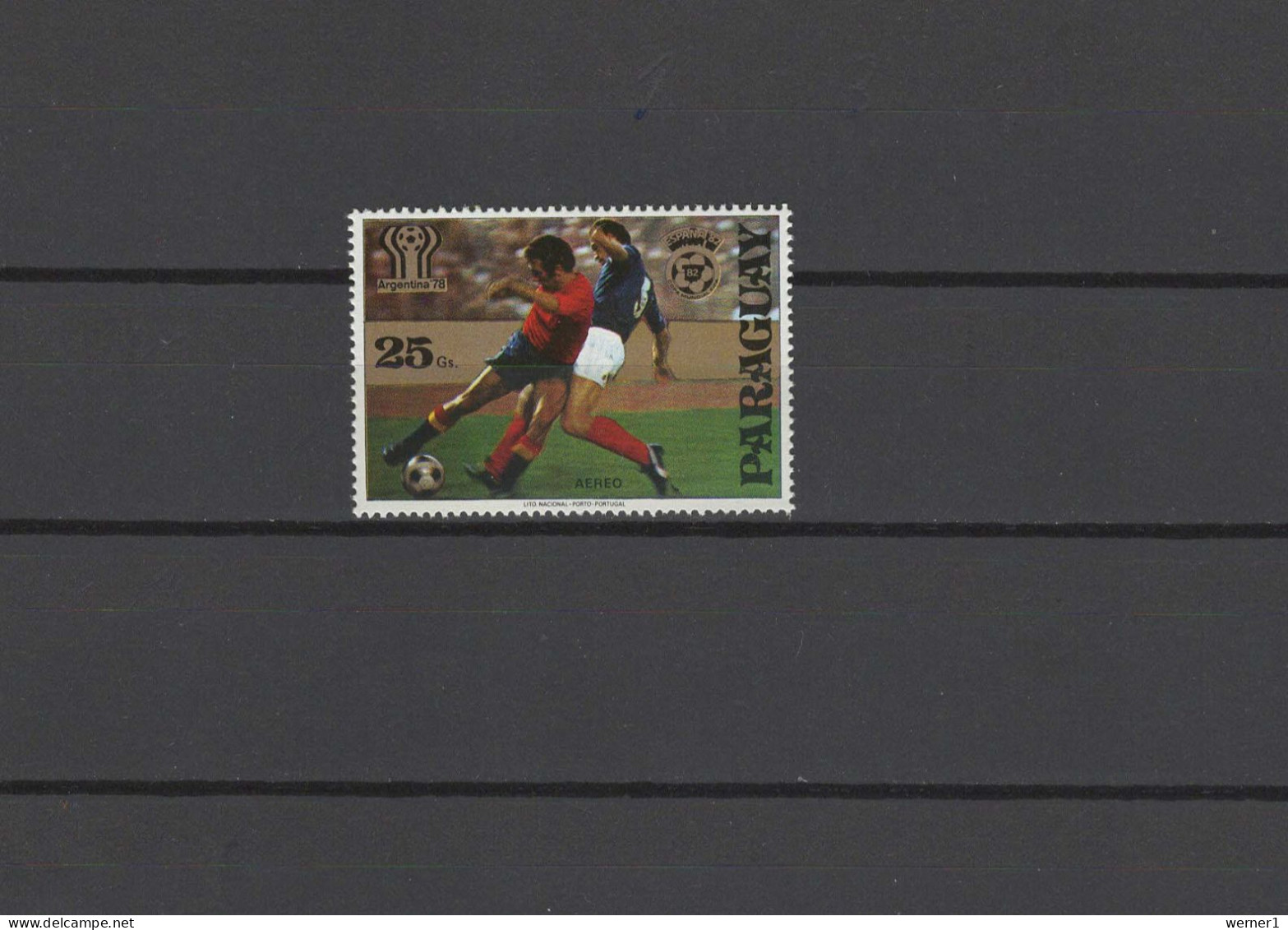 Paraguay 1979 Football Soccer World Cup Stamp MNH - 1982 – Espagne
