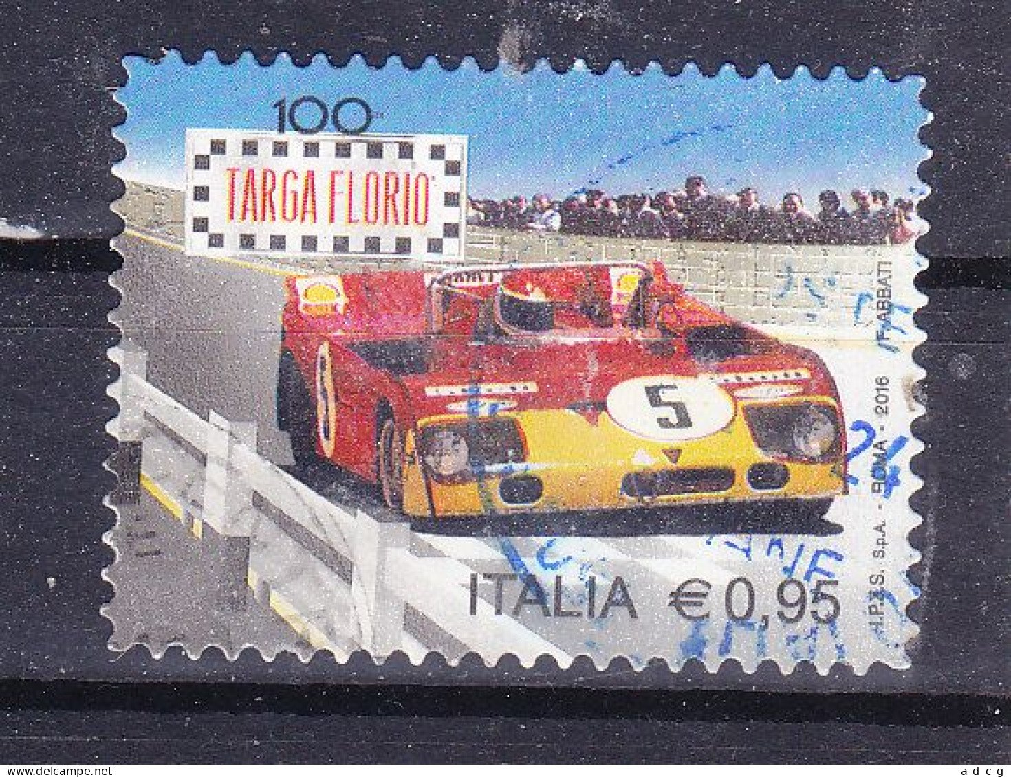 2016  TARGA FLORIO  USATO - 2011-20: Afgestempeld