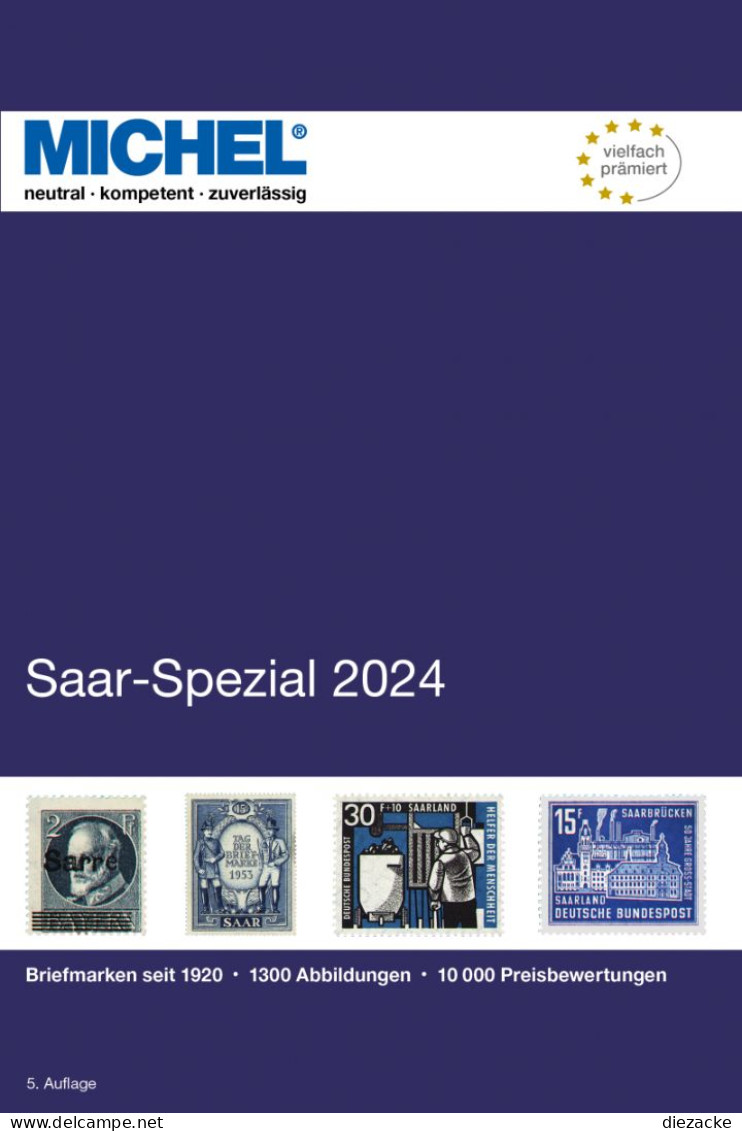 Michel Katalog Saar-Spezial 2024 Neu - Deutschland