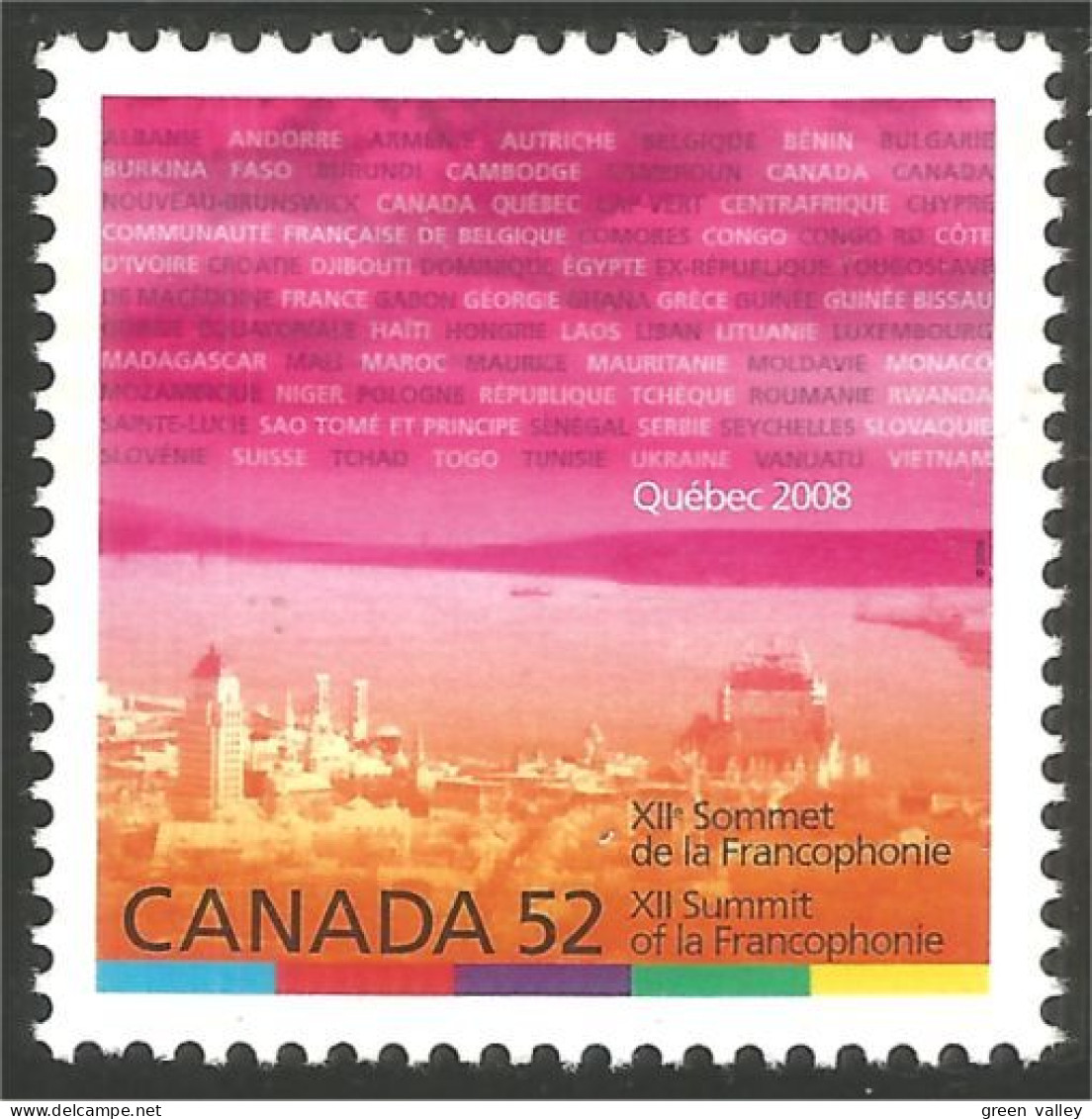 Canada Sommet Francophone Summit MNH ** Neuf SC (C22-90) - Neufs