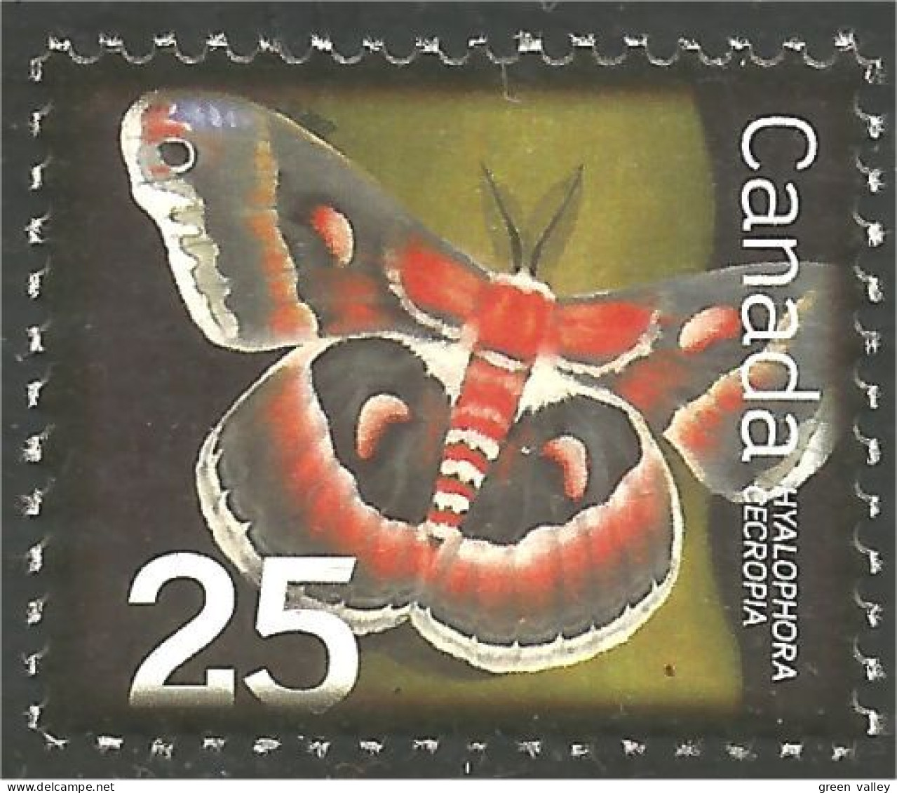 Canada Insecte Insect Insekt Papillon Moth Butterfly Falena Motte MNH ** Neuf SC (C22-38d) - Schmetterlinge