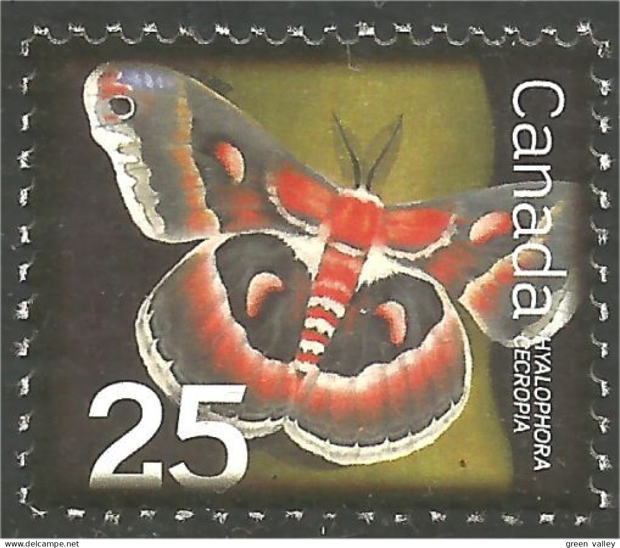 Canada Insecte Insect Insekt Papillon Moth Butterfly Falena Motte MNH ** Neuf SC (C22-38a) - Neufs