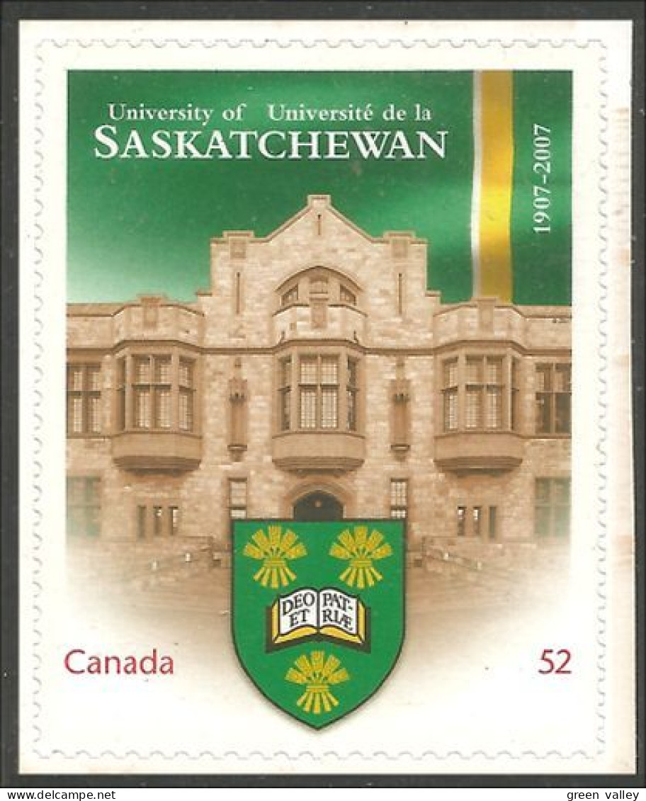 Canada Université Saskatchewan University Coat Of Arms MNH ** Neuf SC (C22-10ia) - Neufs