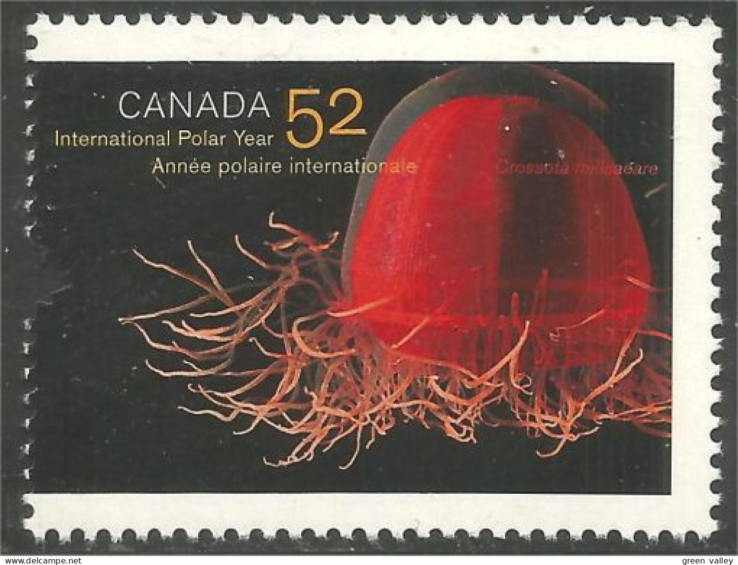 Canada Année Polaire Polar Year Deep-sea Jellyfish Méduse MNH ** Neuf SC (C22-05b) - Internationale Pooljaar