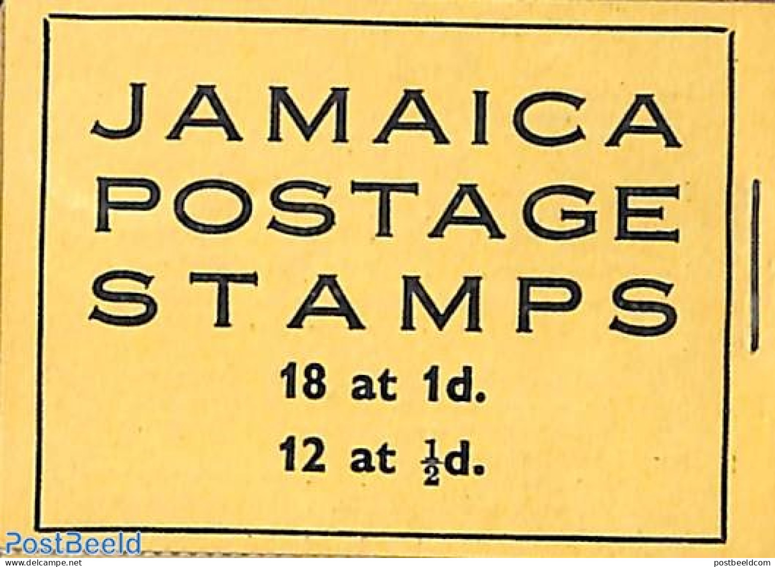 Jamaica 1951 Definitives King George VI Booklet, Mint NH, Stamp Booklets - Non Classés