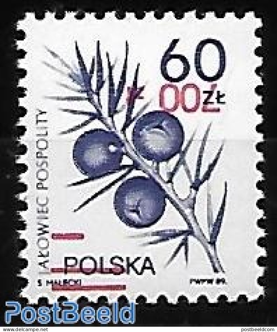 Poland 1990 Inverted Imprint, Mint NH, Various - Errors, Misprints, Plate Flaws - Nuovi