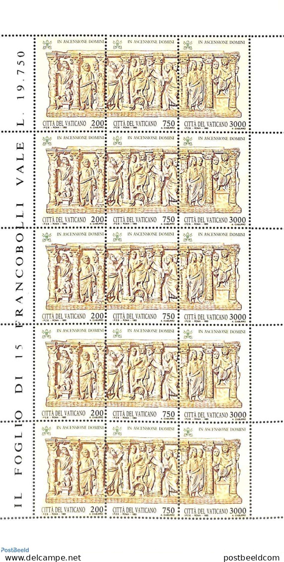 Vatican 1993 Christ To Heaven M/s, Mint NH - Nuovi