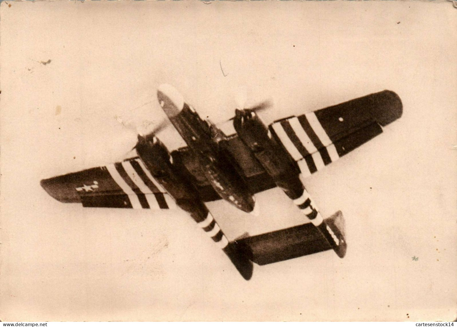 N°1998 W -cpsm Le P-661 "veuve Noire" - 1939-1945: 2ème Guerre