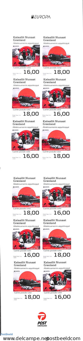 Greenland 2020 Europa, Old Postal Roads Booklet, Mint NH, History - Transport - Europa (cept) - Post - Stamp Booklets .. - Neufs
