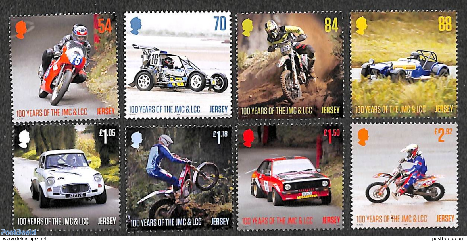 Jersey 2020 100 Years JMC & LCC Motorsports 8v, Mint NH, Sport - Transport - Autosports - Automobiles - Motorcycles - Auto's