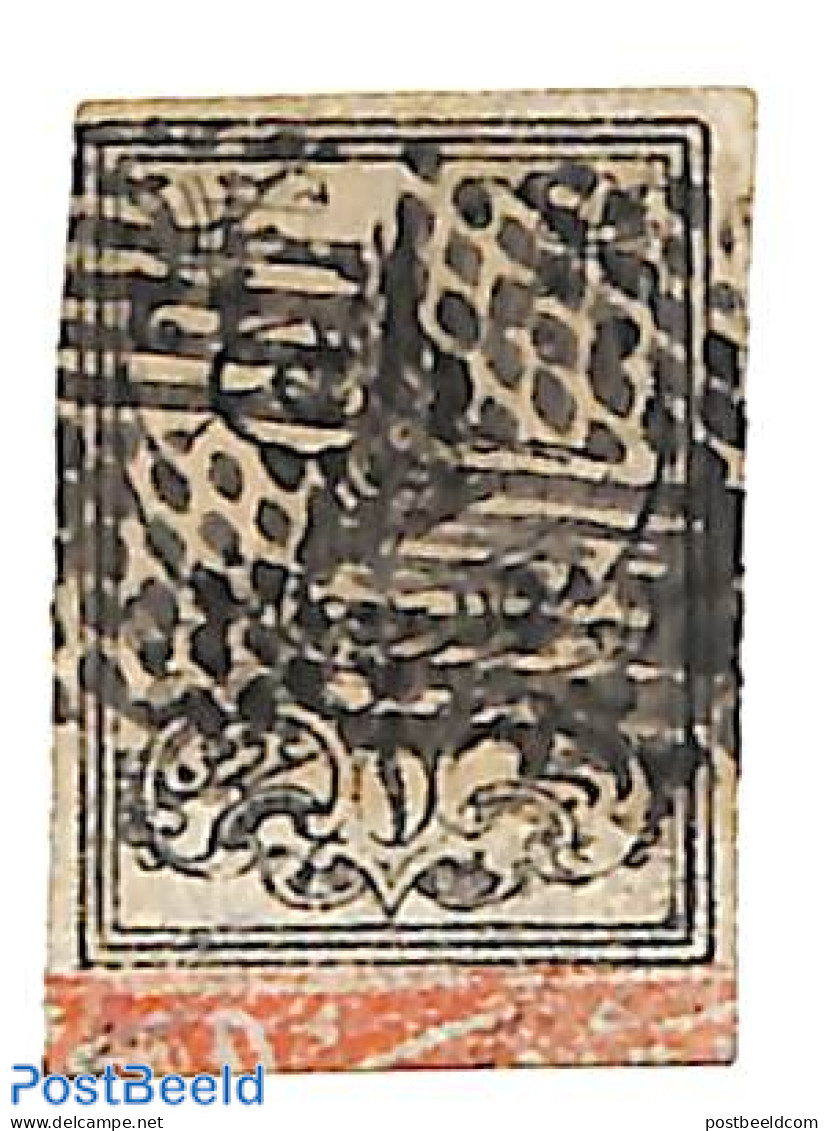 Türkiye 1863 1ghr, Used, Normal Paper, Used Stamps - Andere & Zonder Classificatie
