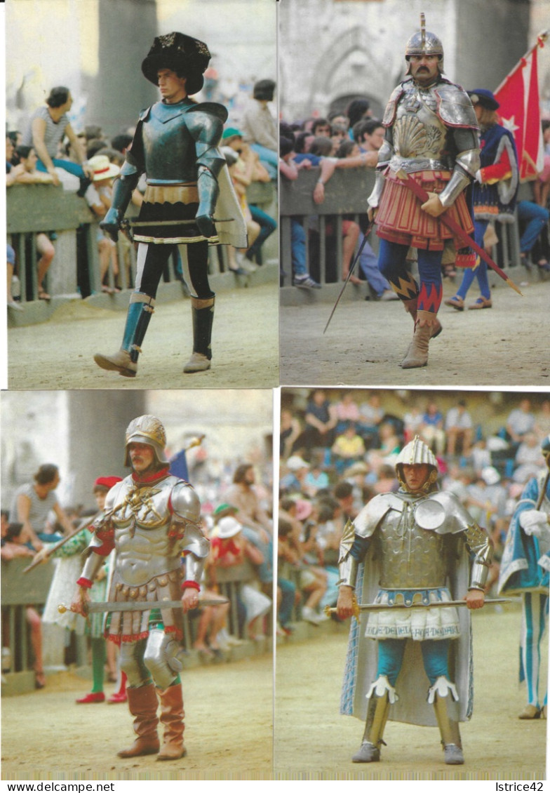 SIENA - PALIO - IL DUCE DURANTE IL CORTEO   STORICO - COSTUMI DEL 1981 - Siena