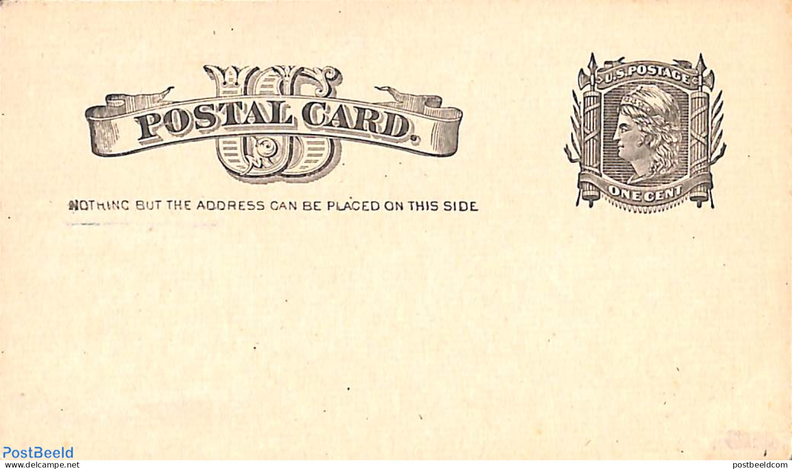 United States Of America 1881 Postcard 1c, Unused Postal Stationary - Cartas & Documentos