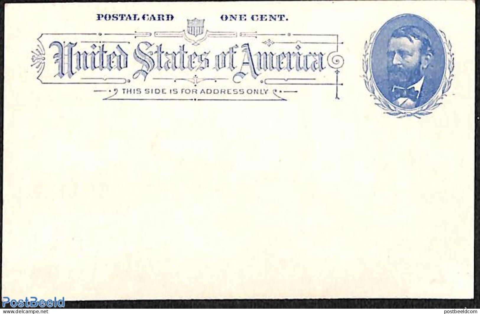United States Of America 1891 Postcard 1c, Unused Postal Stationary - Brieven En Documenten