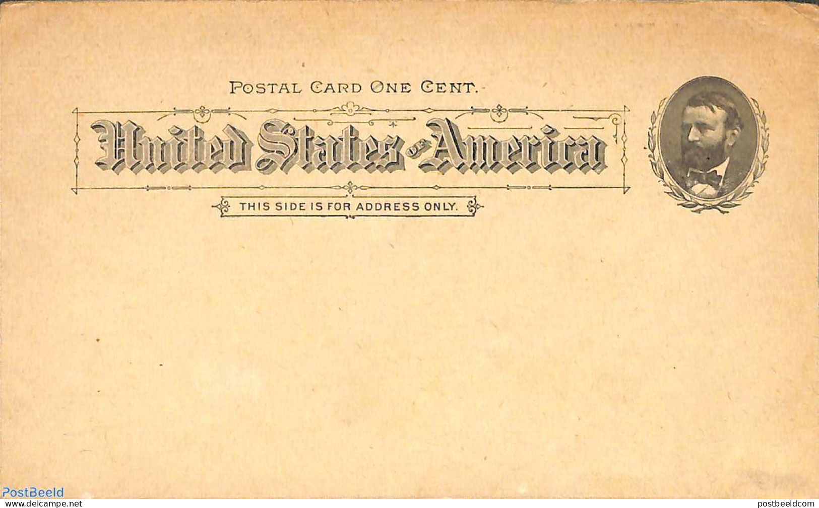 United States Of America 1891 Postcard 1c, Unused Postal Stationary - Brieven En Documenten