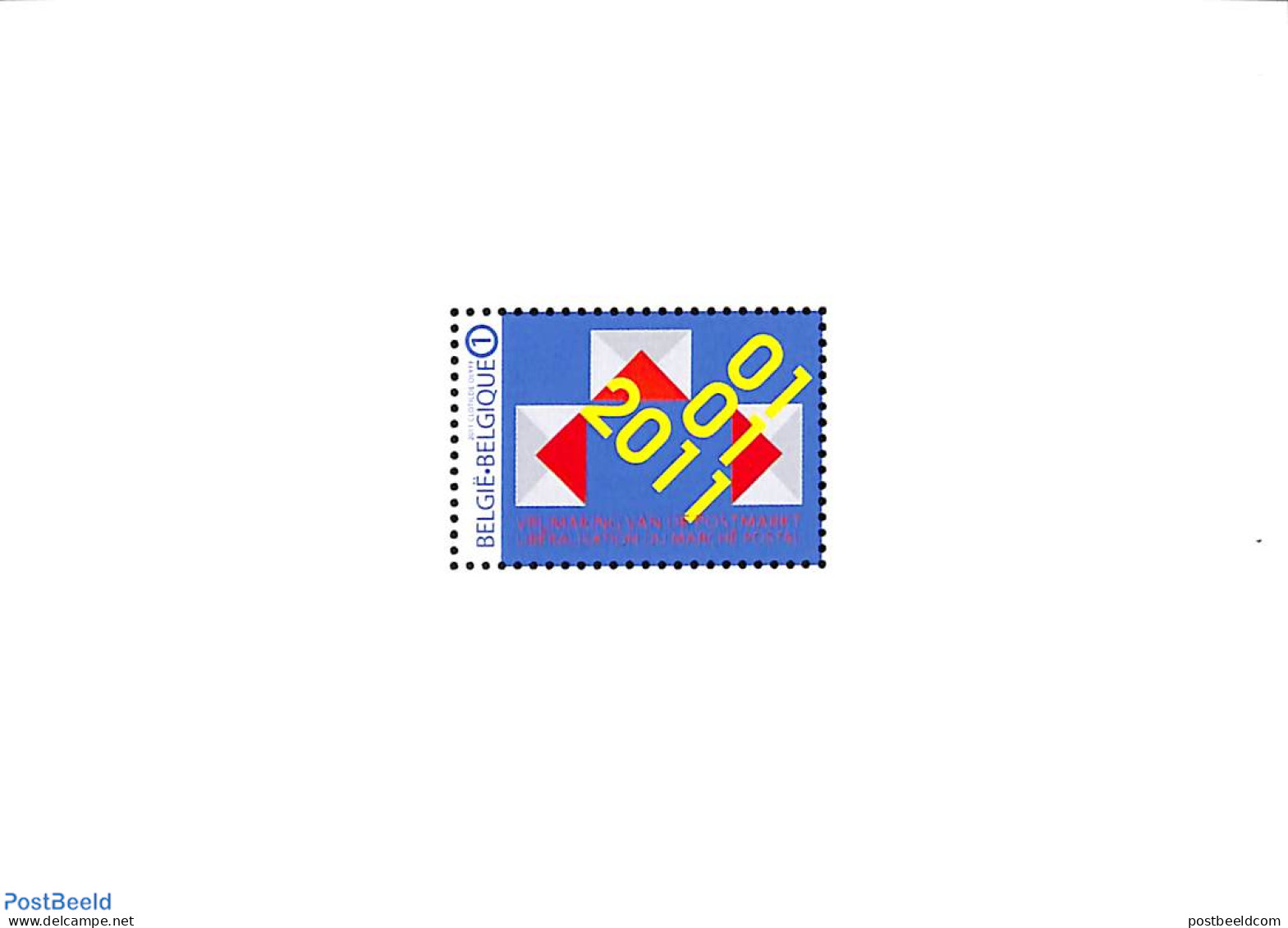 Belgium 2011 Presentation S/s NA26 (No Postal Value), Mint NH - Unused Stamps