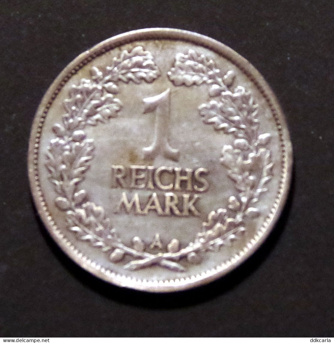 1 Reichs Mark 1926 A  Weimarrepubliek (silber) - 1 Mark & 1 Reichsmark