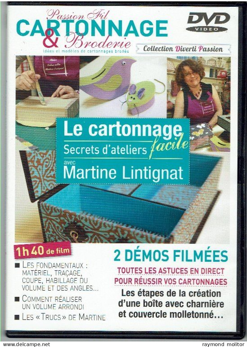 La Cartonnage Secrets D'atelier DVD - Sonstige & Ohne Zuordnung