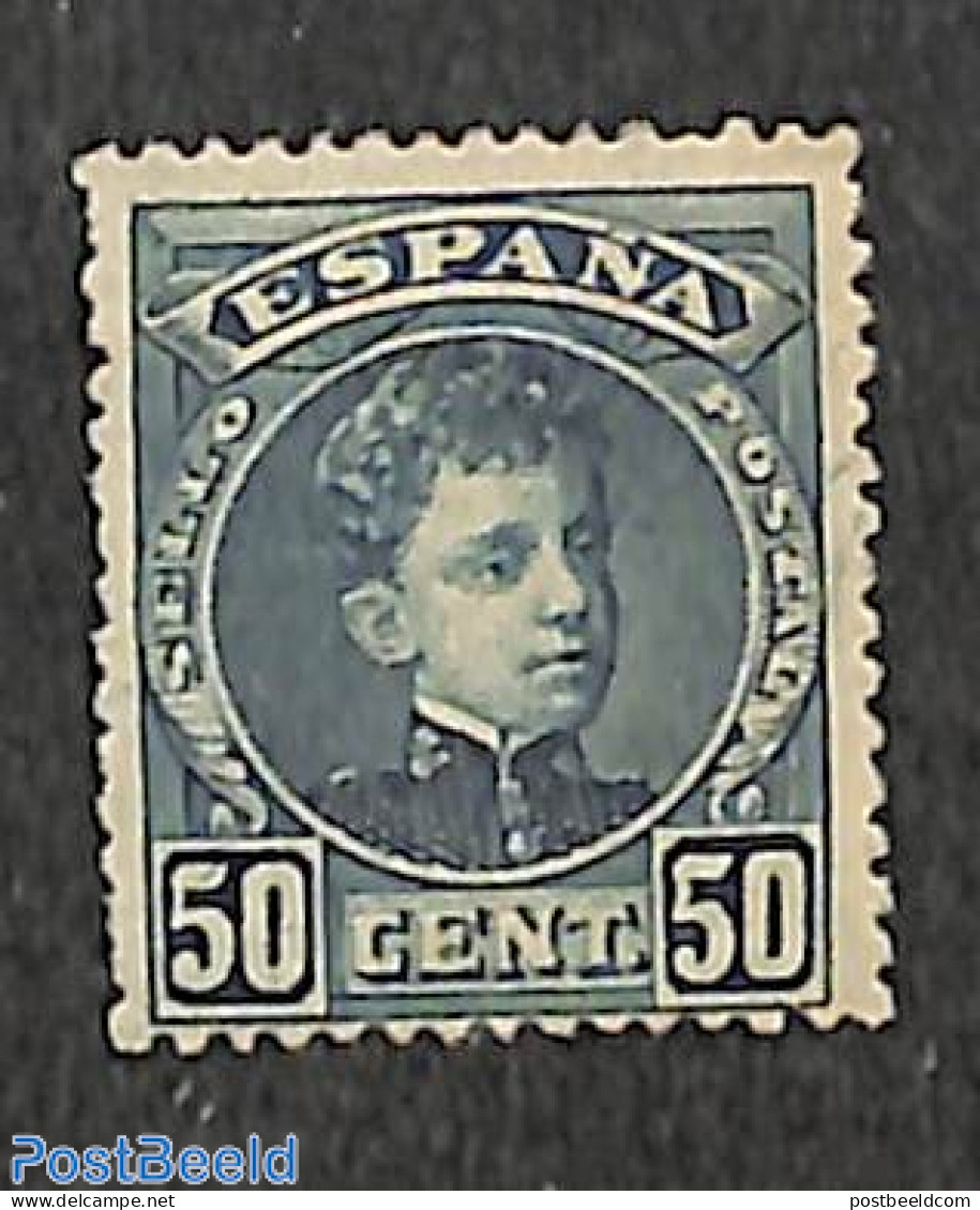 Spain 1901 50c, Stamp Out Of Set, Unused (hinged) - Nuevos