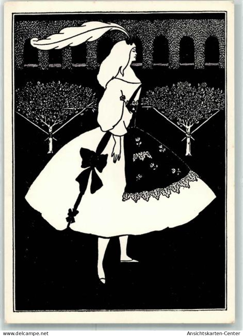 39430207 - Sign.Aubrey Beardsley Illustration Cinderella Yellow Book Verlag Dahl Nr.103 - Contes, Fables & Légendes