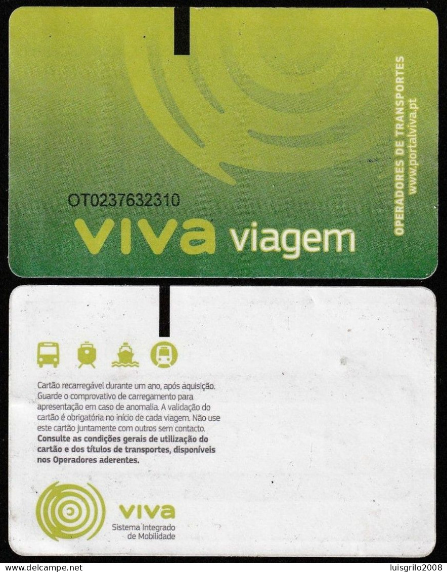 Portugal, PASSE 2019 - Viva Viagem -|- Operadores De Transportes Lisboa - Europe