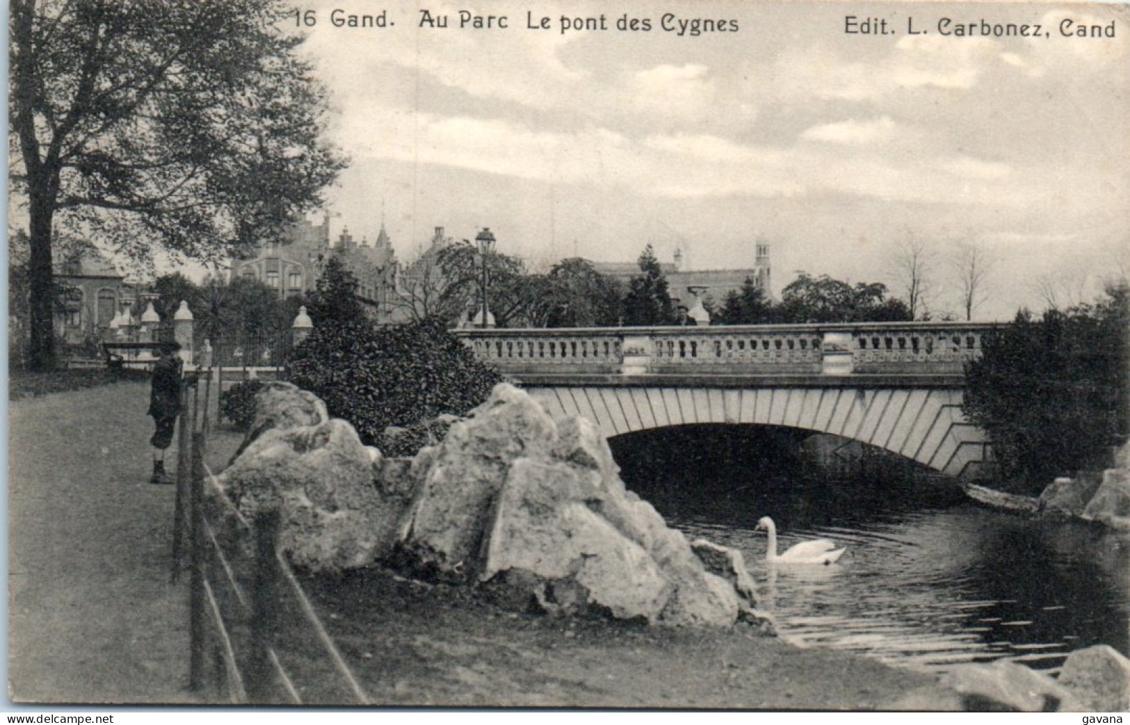 GAND - Au Parc - Le Pont Des Cygnes  - Gent