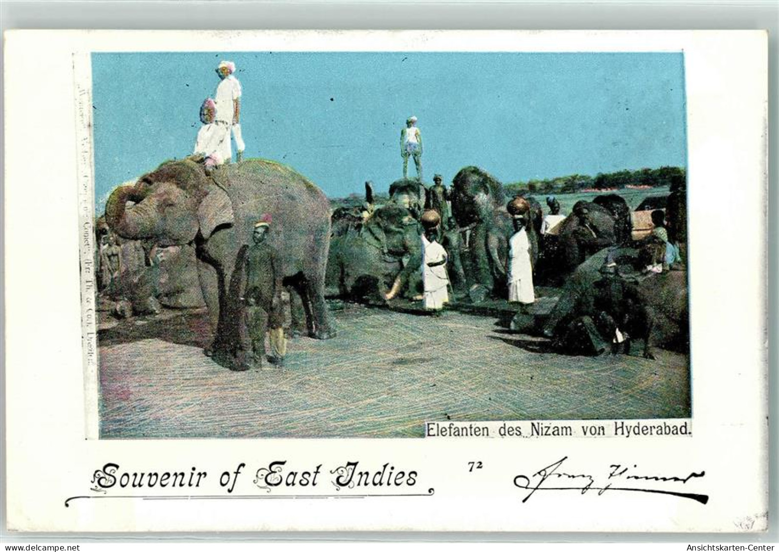 39294607 - Elefanten Des Nizam Von Hyderabad - Sri Lanka (Ceylon)