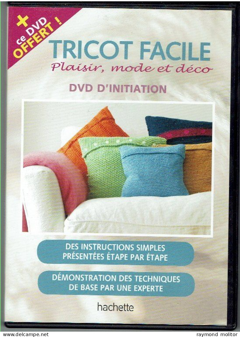 Tricot Facile  Plaisir Mode Et Déco  DVD Hachette - Altri & Non Classificati