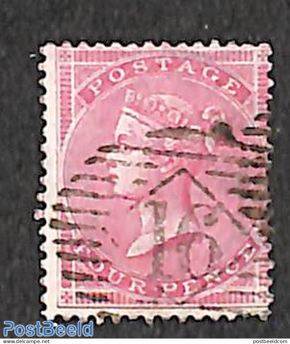 Great Britain 1855 4d, Used, Used Stamps - Oblitérés