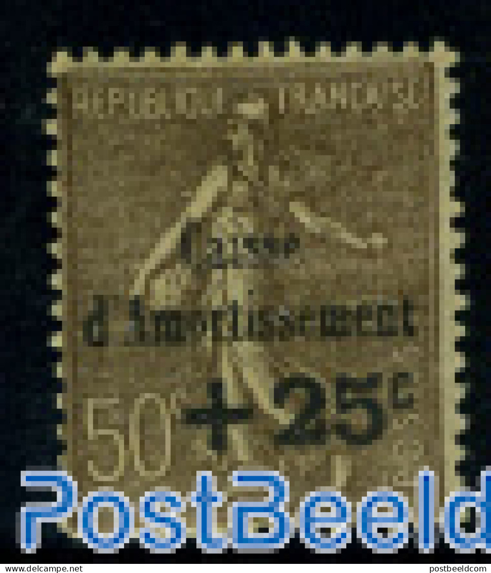 France 1930 50+25c, Stamp Out Of Set, Mint NH - Ungebraucht