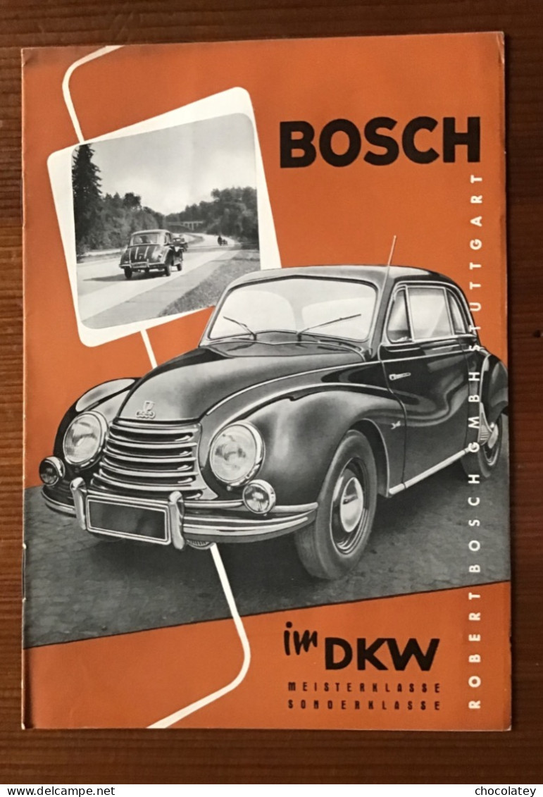 Bosch Im Dkw Automobile 1954 - Technical