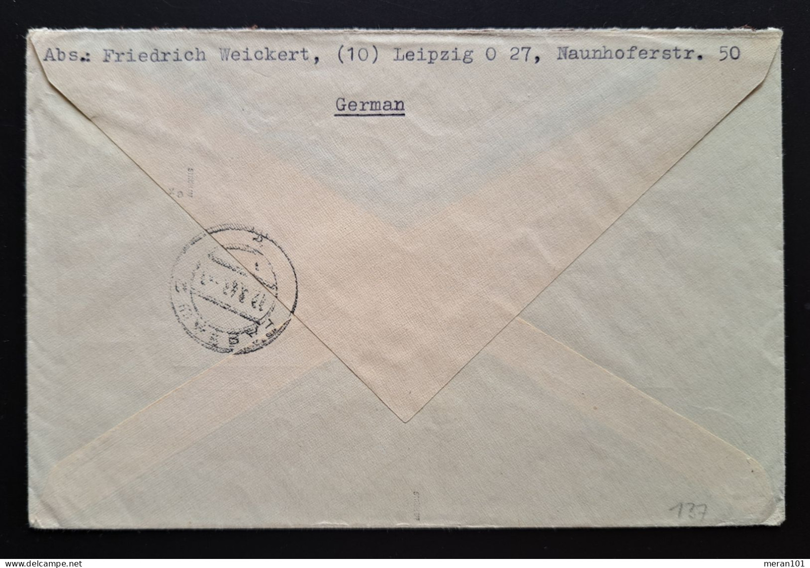 West-Sachsen 1946, Reko-Brief Leipzig Nach Passau Mi 137 - Brieven En Documenten