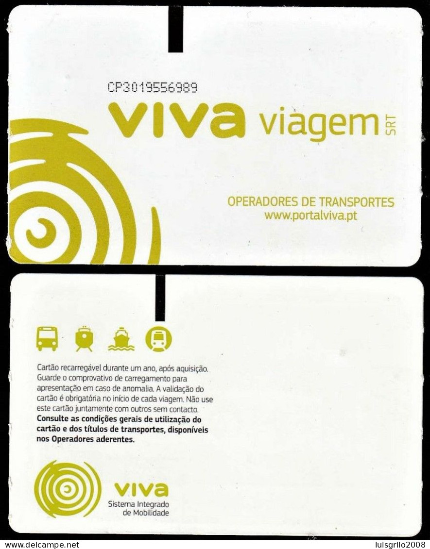Portugal, PASSE 2018 - Viva Viagem -|- Operadores De Transportes Lisboa - Europa