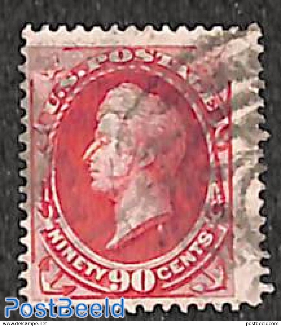United States Of America 1870 90c, Used, Stamp Out Of Set, Used Stamps - Usati