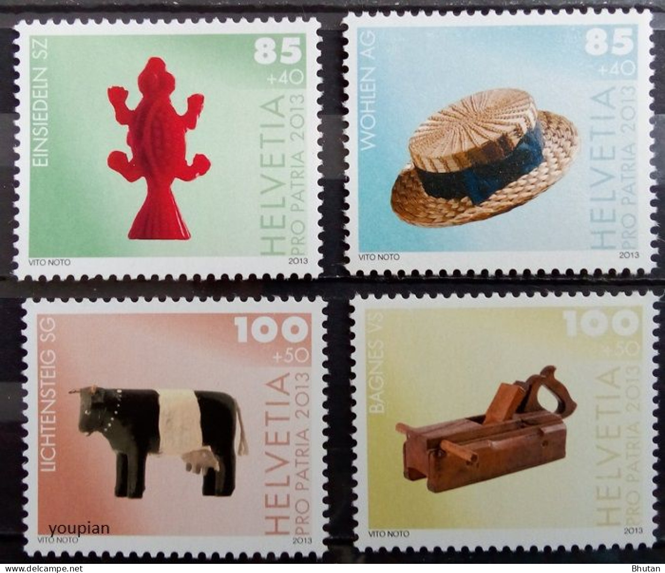 Switzerland 2013, Village Museum, MNH Stamps Set - Ongebruikt