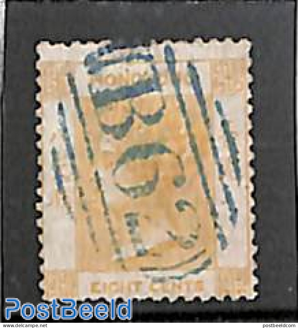 Hong Kong 1862 8c, Without WM, Used, Used Stamps - Gebruikt