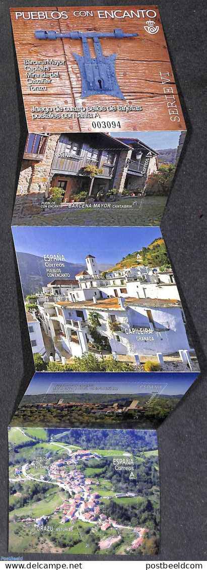 Spain 2021 Charming Villages Booklet, Mint NH, Stamp Booklets - Ungebraucht